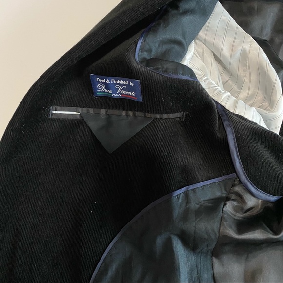 Banana Republic Corduroy Tailored Fit Blazer / Smoking Jacket - Picture 10 of 16